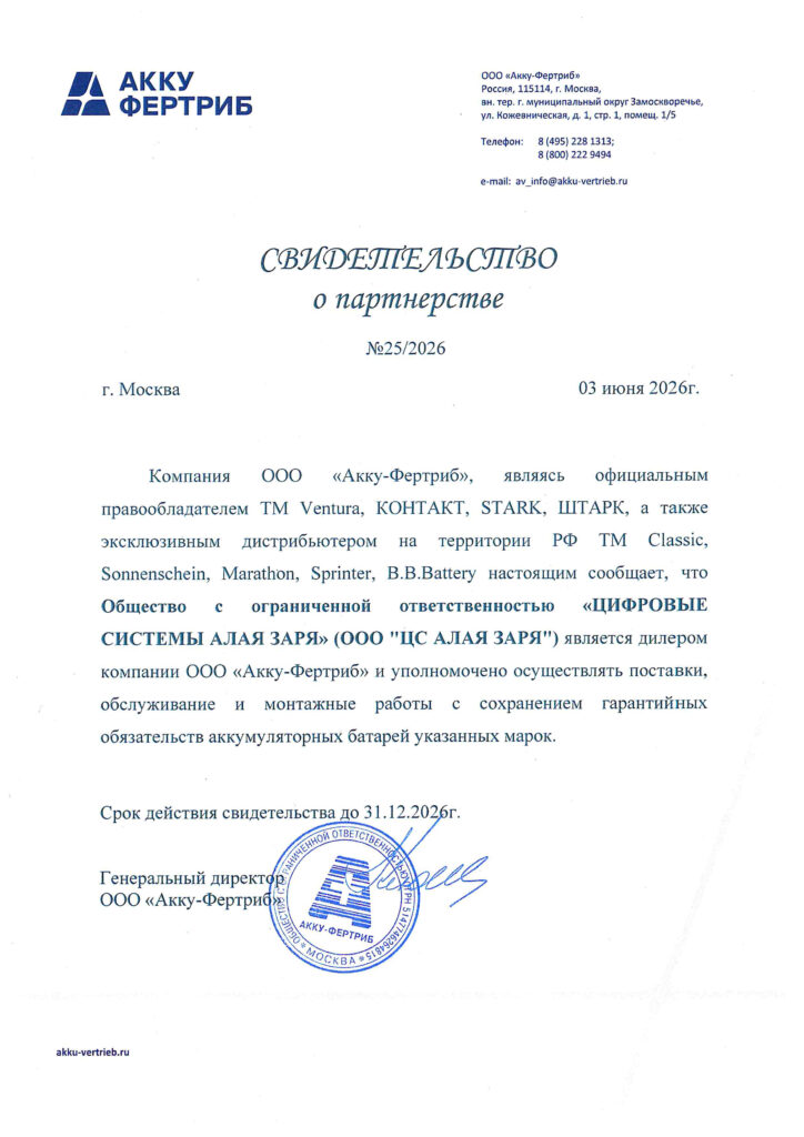 Сертификаты